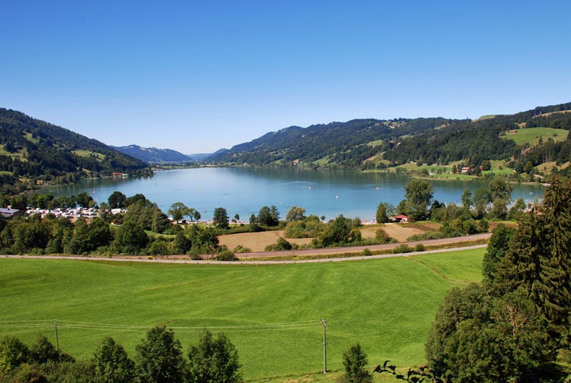 Der große Immenstädter Alpsee